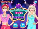 Bffs Fashion Showdown: Barbie Vs Rapunzel game.