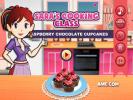 Chocolate Cupcakes Sara's Cooking Class game.