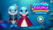Dolphin Couple Underwater Dress Up game.