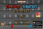 Fireboy and Watergirl 5 Elements game.