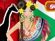 African Dress Up game