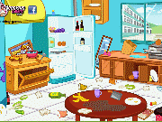 Clean Up Kitchen game
