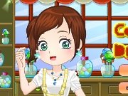 Dress candy shop assistant game