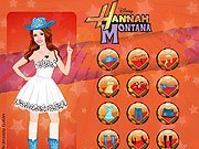 Dress Up Hannah Montana game