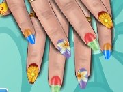 Game Flower manicure