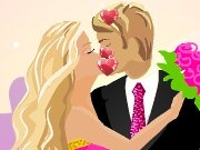 Kiss of Barbie and Ken game