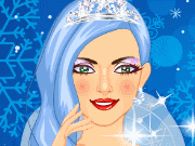 Make-up for the Snow Queen game