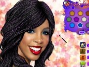 Game Makeup for Kelly Rowland