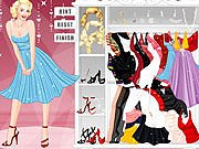 Marilyn Monroe Dress Up game