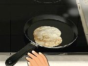 Pancakes Cooking