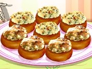 Cooking School: Stuffed mushrooms game