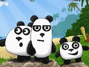 Three Pandas