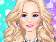 Magazine cover girl dress up game