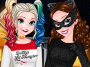 Anna And Elsa Halloween Night game