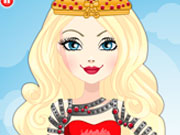 Dragon Games Apple White dress up game