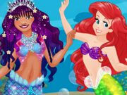 Ariels Mermaid 101 and Moana becomes a mermaid