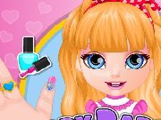 Baby Barbie DIY Ombre Nails