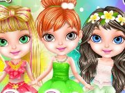 Baby Barbie in the Fairy Salon game