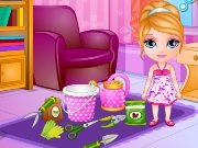 Barbie's daughter is gardening game