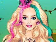 Play Barbie Halloween Night Dress Up