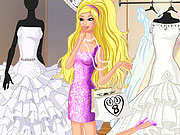 Game Barbie at Bridal Boutique