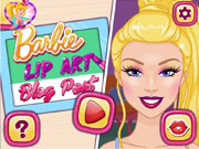 Game Barbie Lip Art Blog Post