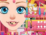 Game Cinderella treats her teeth