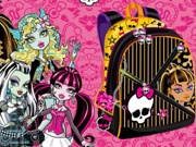 Design Your Monster High Backpack game