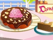 Decoration of a donut game