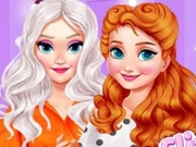 Eliza & Annie Puff Sleeve Dress Up game