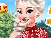 Elsa Fashion Blogging dress up game