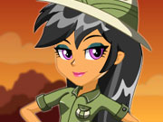 Equestria Girls Daring Do Dress Up game