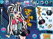 Monster High Frankie Stein Hairstyle