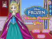 Disney Frozen Classic Fashion Elsa Dress Up Game game