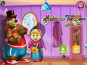 Game Masha and the Bear Dress Up