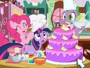 My Little Pony Cooking Cake