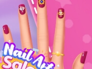 Nail art salon game