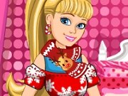 Barbies Christmas Patchwork Dress