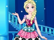 Patchwork dress for Elsa