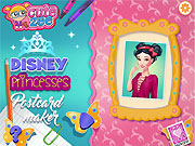 Disney Princesses Postcard Maker