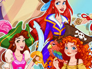 Pirate Princess Halloween Dress Up game