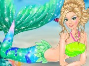 Dress up with a mermaid game