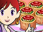 Spinach Rotolo: Sara’s Cooking Class game
