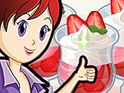 Strawberry Parfait: Sara's Cooking Class game