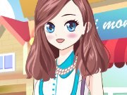 Summer Anime Dress Up game