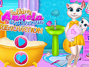 Talking Angela Bathroom Renovation game