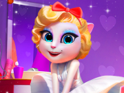 Play game Talking Angela Hollywood Makeover