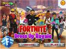 Play Fortnite Dress Up game.