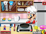 Mario Cooking Noodle game